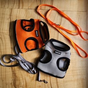 AOK Cat Harnesses with Matching Leashes